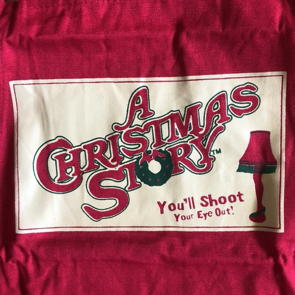A Christmas Story You’ll Shoot Your Eye Out Red Apron-New - Picture 13 of 15